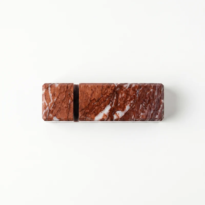 Le Gioie Poggia Posate in Marmo Rosso Francia 8.5 cm