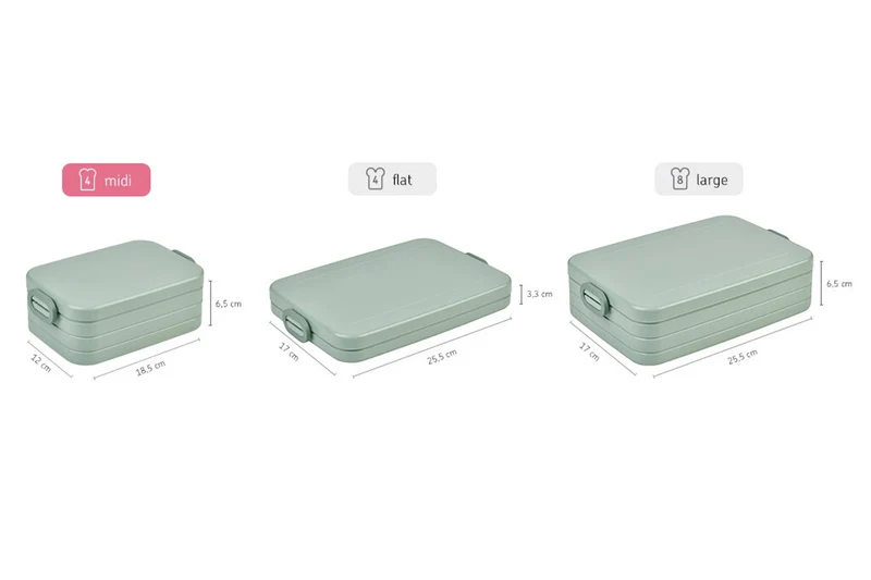 Lunchbox large nordic blue Take a Break