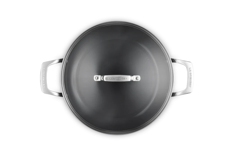 Le Creuset Provenzalische Schmorpfanne mit Glasdeckel „Essential Ceramic“