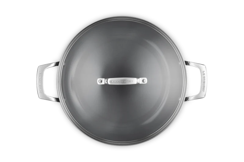 Le Creuset Provenzalische Schmorpfanne mit Glasdeckel „Essential Ceramic“