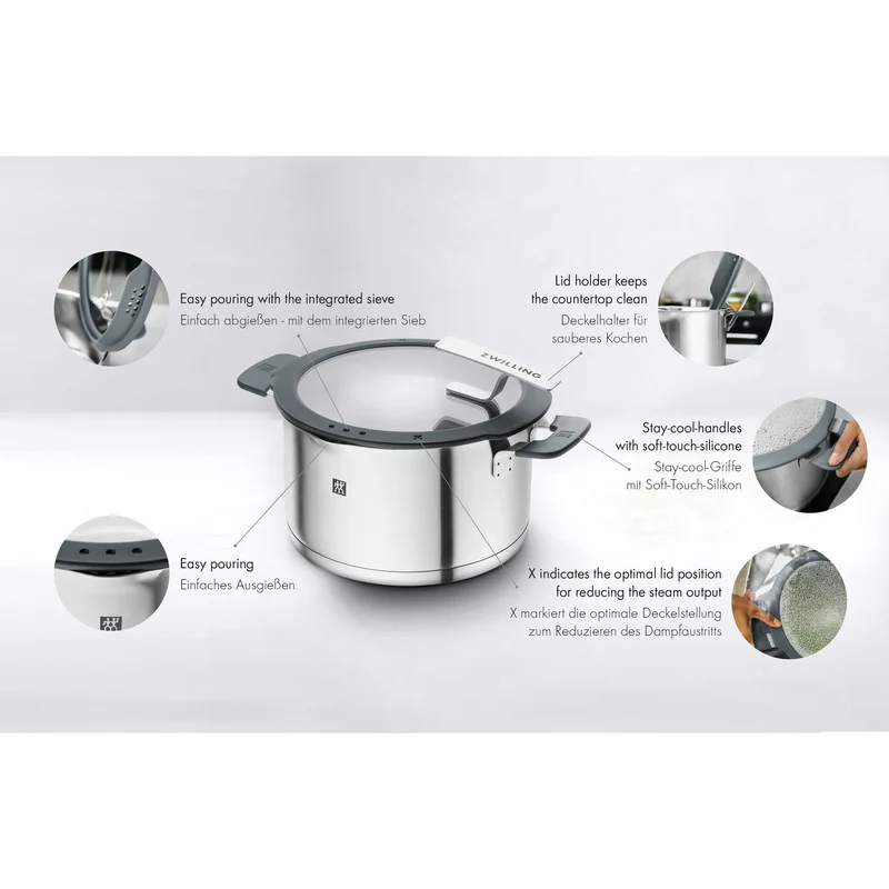 Zwilling 5-teiliges Topfset „Simplify“
