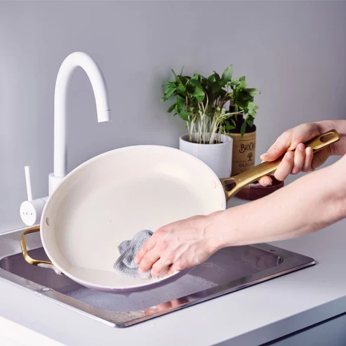 Greenpan Pfannenset, 10-teilig, Farbe: „Padova Blush Pink“
