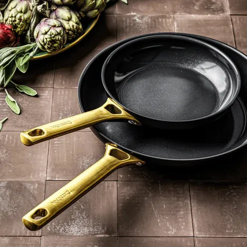 Greenpan Bratpfannenset 20/26 cm 'Padova Reserve Black'