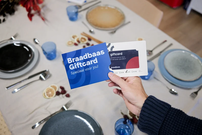 Braadbaas physische Geschenkkarte