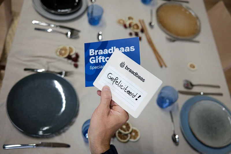 Braadbaas physische Geschenkkarte