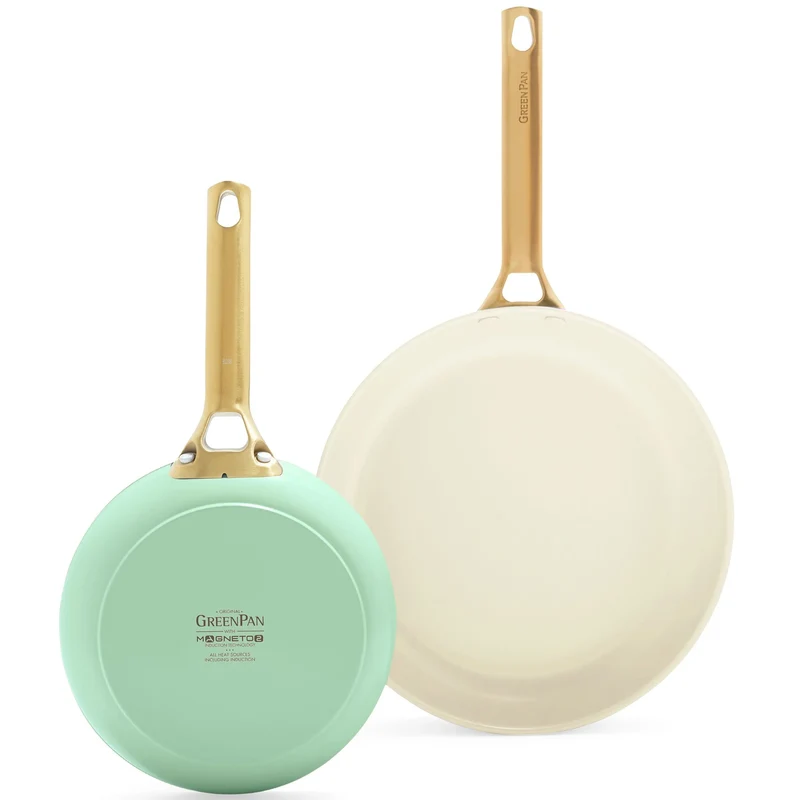 Greenpan Bratpfannenset 20/26 cm 'Padova Mintgrün'