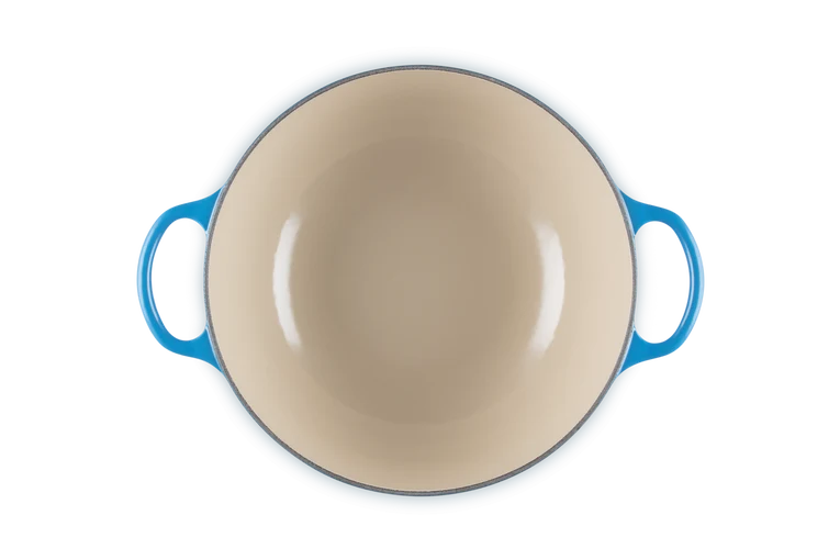 Le Creuset Marmite Schmortopf mit hohem Deckel Signature 'Azur' Ø26cm / 4,1L