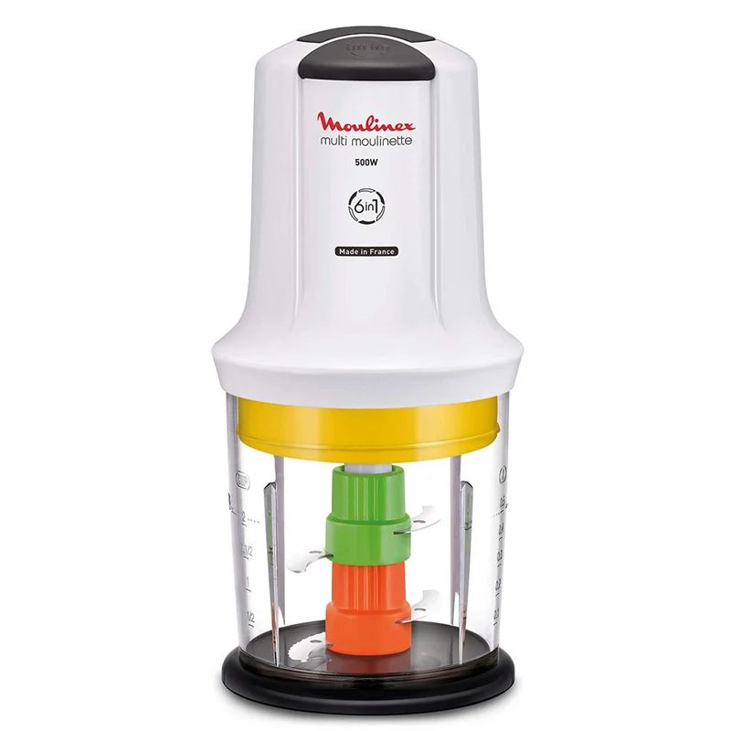 Moulinex AT7231 Multi Moulinette 6in1 Zerkleiner weiß/dunkelgrau