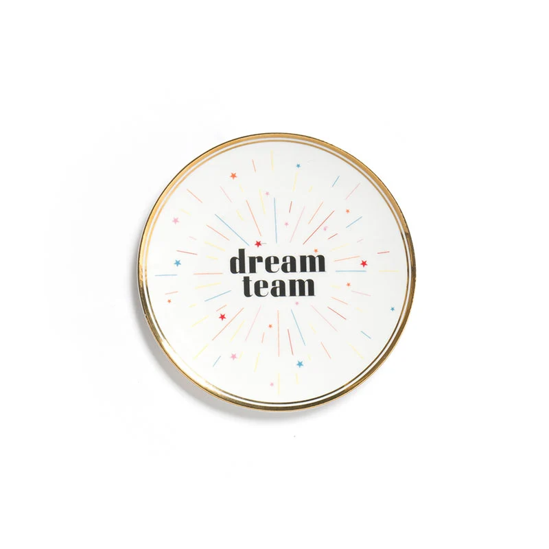 Bitossi Home Piatto Dream Team D17 cm in Porcellana