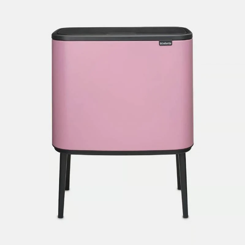 Brabantia Pattumiera Bo Touch 2 Secchi 11+23 Litri Lilac Pink
