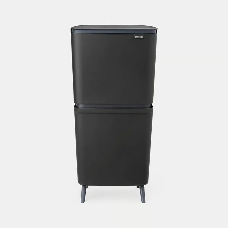 Brabantia Pattumiera Recycle Bin SortUp Hi 10+10+25 lt Dark Grey