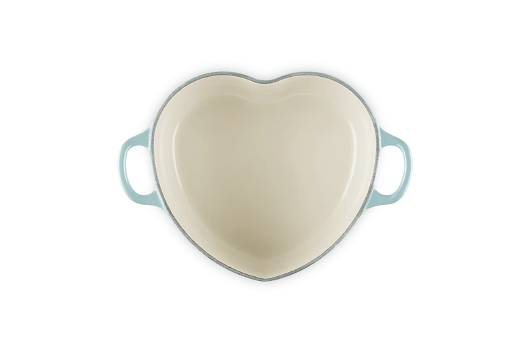 Le Creuset Heart Signature „Meersalz“-Schmorpfanne Ø 20 cm / 1,9 l