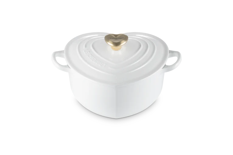Le Creuset Heart Signature „Weißer“ Schmortopf Ø 20 cm / 1,9 l