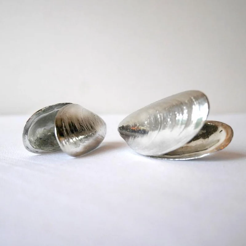 Anovi Zeeland Muschelbesteck 2 Stück.