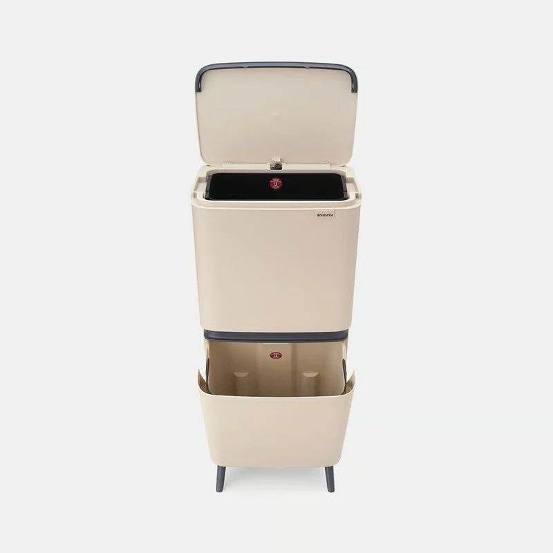 Brabantia Pattumiera Recycle Bin SortUp Hi 20+25 lt Soft Beige