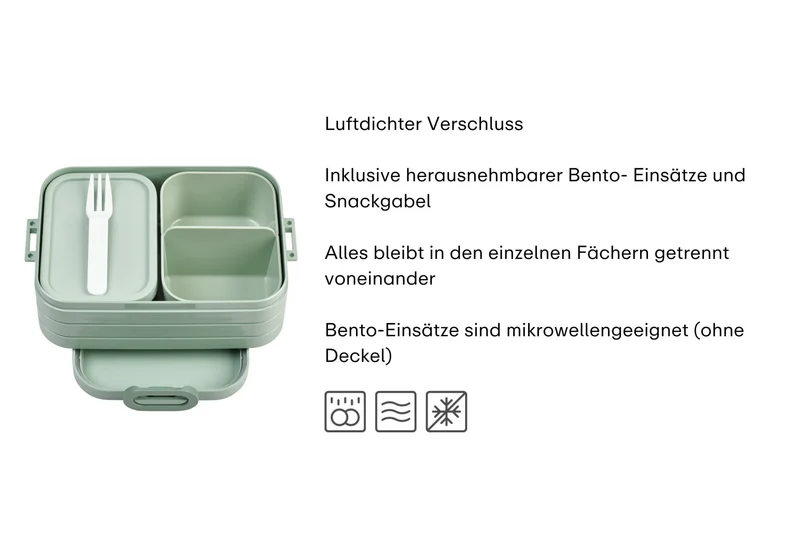 Lunchbox midi nordic sage Bento Take a Break