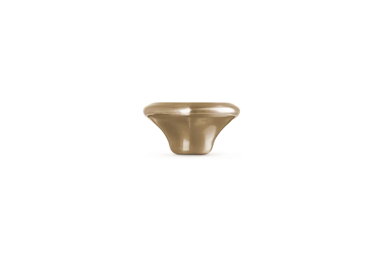 Le Creuset Signature Edelstahl-Herzdeckelknopf in Gold, ø4,7 cm