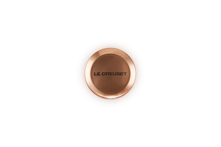 Le Creuset Signature Deckelknopf, Edelstahl, kupferfarben, Ø 4,7 cm