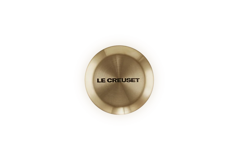 Le Creuset Signature Deckelknopf, Edelstahl, hellgoldfarben, Ø 5,7 cm