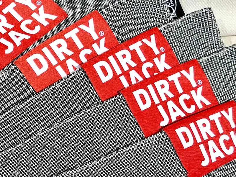 Dirty Jack Kochtuch Holzkohle 'Red Label'