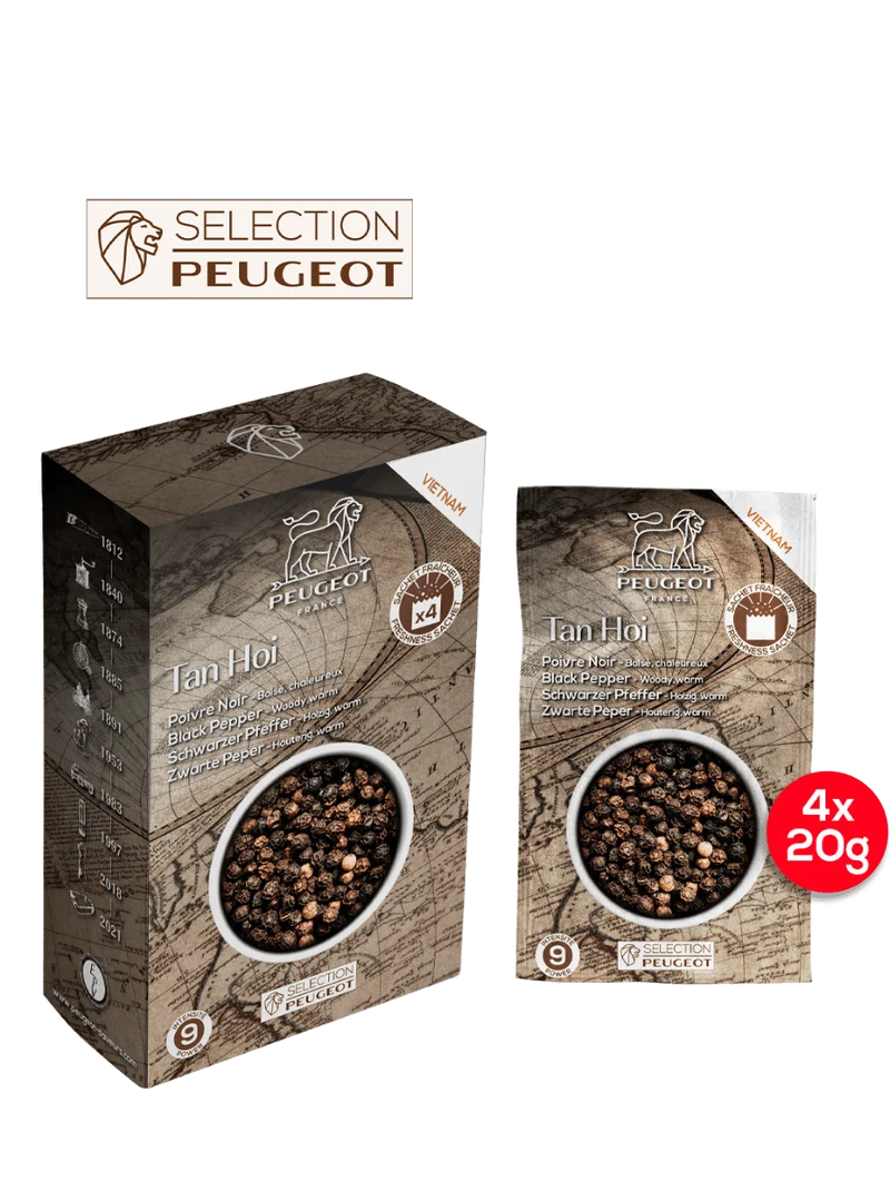 Peugeot Tan Hoi Schwarzer Pfeffer 3x 20g