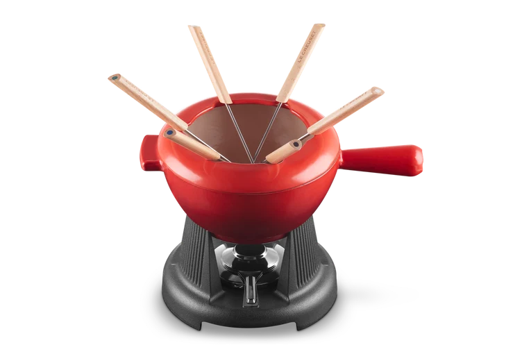 Le Creuset Fondue-Set 2L 'Cherry Red'