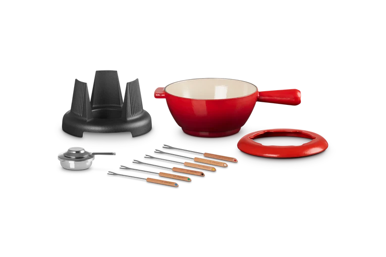 Le Creuset Fondue-Set 2L 'Cherry Red'