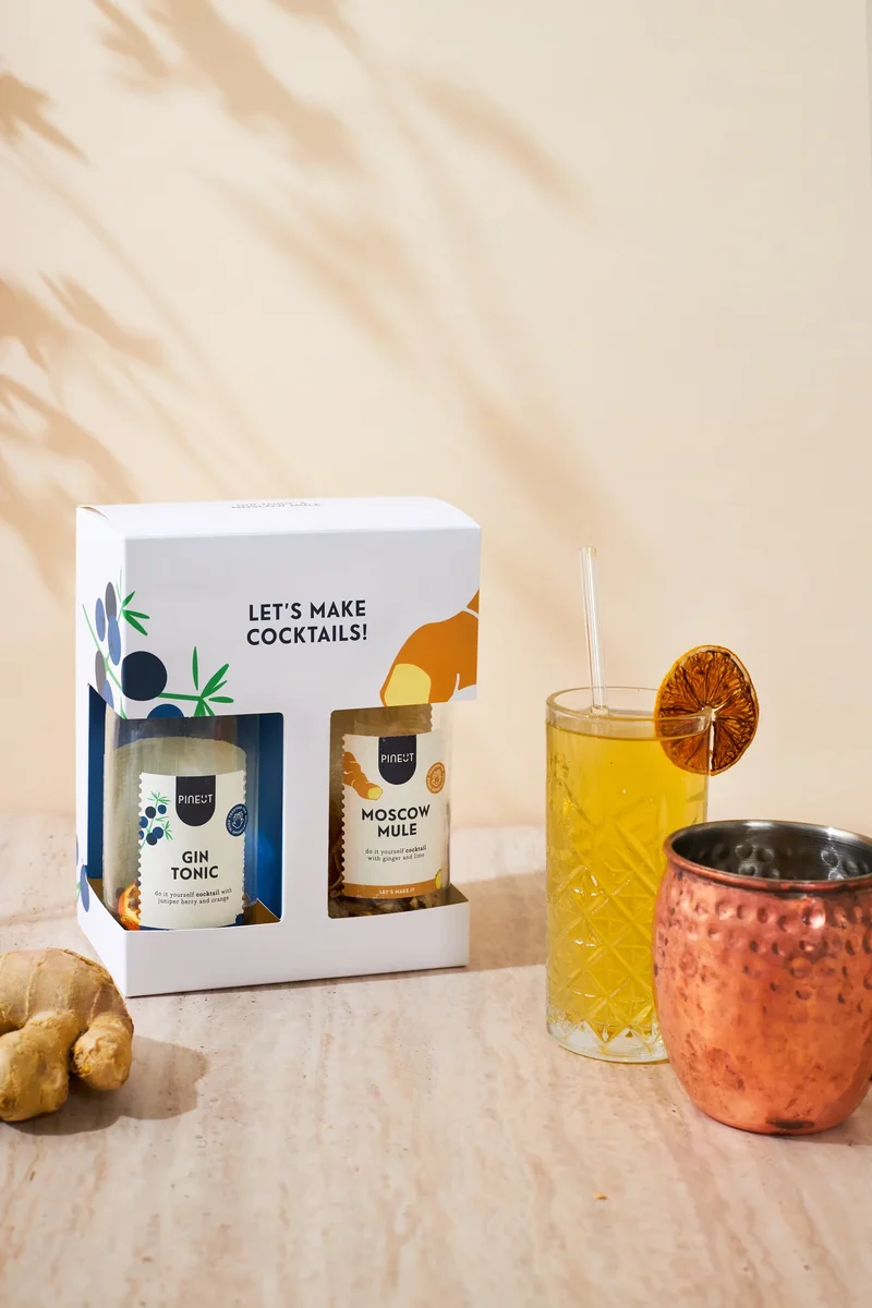 Pineut Giftpack Gin Tonic & Moscow Mule
