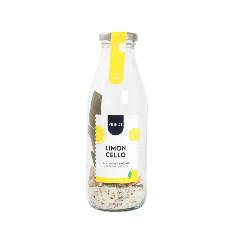 Holländischer Limoncello-Cocktail mit Pinienkernen
