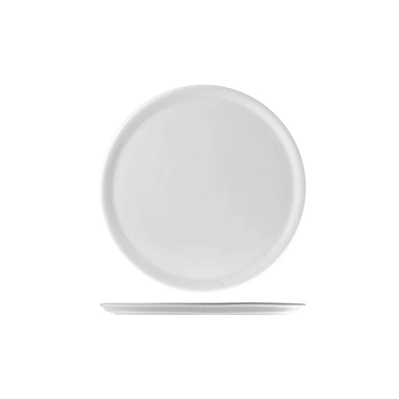 Le Gioie Piatto Pizza Napoli D33 cm in Porcellana Bianco