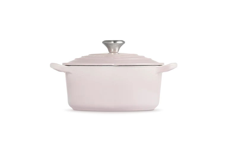 Le Creuset Heart Signature Schmortopf „Shell Pink“ Ø 20 cm / 1,9 l