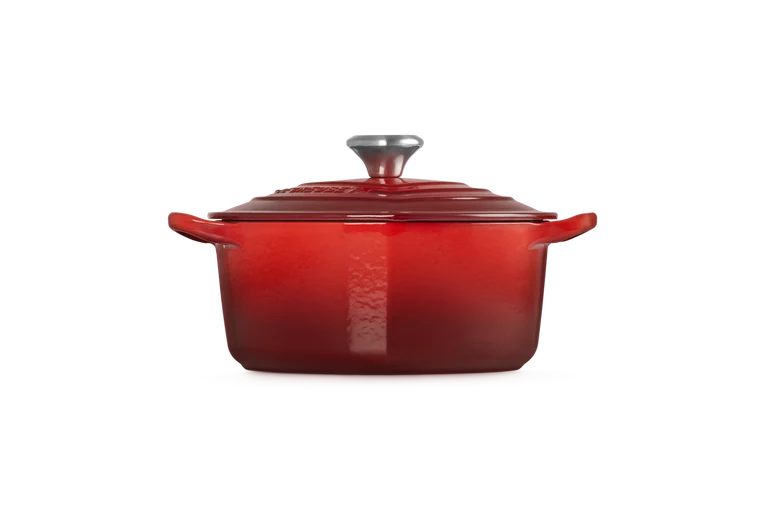 Le Creuset Heart Signature Schmortopf „Kirschrot“ Ø 20 cm / 1,9 l