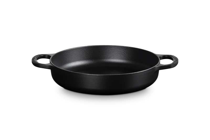 Le Creuset Schmorpfanne mit zwei Griffen 'Matt Black' Ø28cm / 3,2L