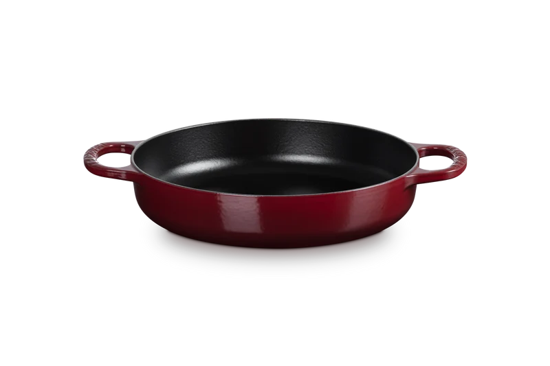 Le Creuset Schmorpfanne mit zwei Griffen 'Granat' Ø28cm / 3,2L