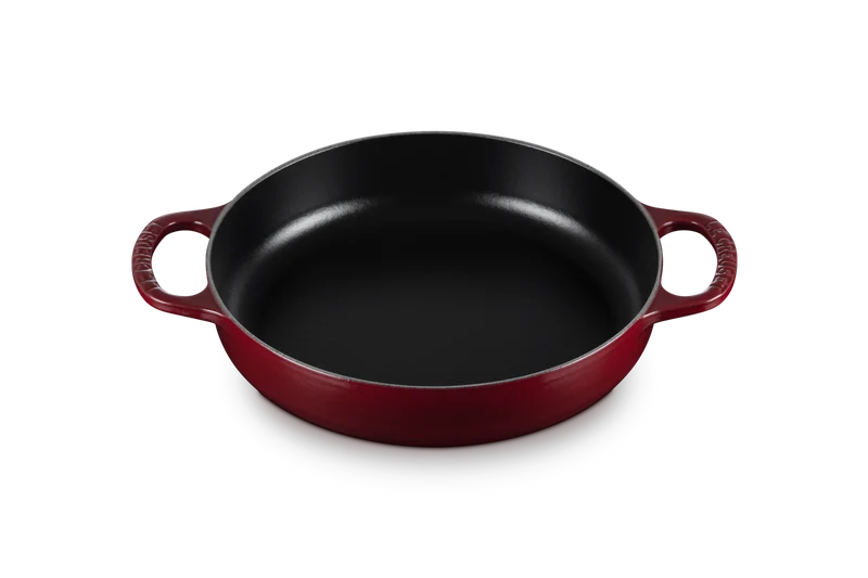 Le Creuset Schmorpfanne mit zwei Griffen 'Granat' Ø28cm / 3,2L