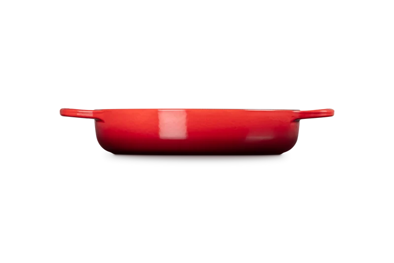 Le Creuset Bratpfanne mit zwei Griffen, Kirschrot, Ø 28 cm / 3,2 l