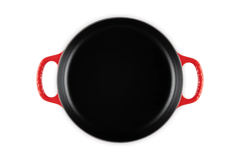 Le Creuset Bratpfanne mit zwei Griffen, Kirschrot, Ø 28 cm / 3,2 l