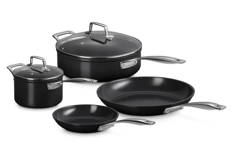 Le Creuset 4-teiliges Essential Keramik-Antihaft-Pfannenset