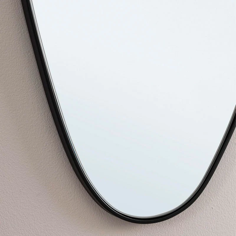 Andrea Bizzotto Specchio Asteroid Nero 130x64.5 cm