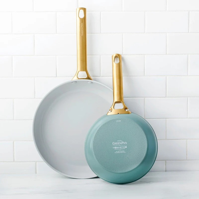 Greenpan Bratpfannenset 26/30 cm 'Padova Skyblue'