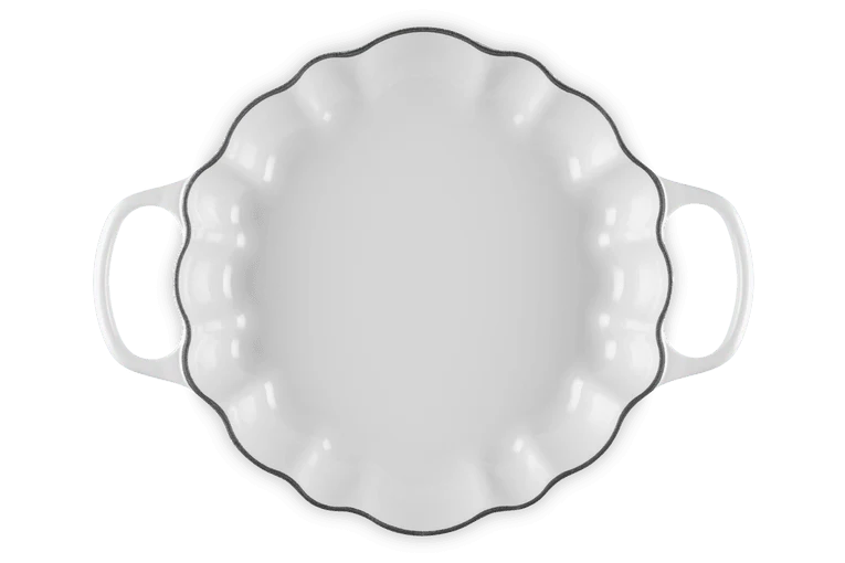 Le Creuset Campagnard Kürbis Ø28cm / 2,5L 'Weiß'