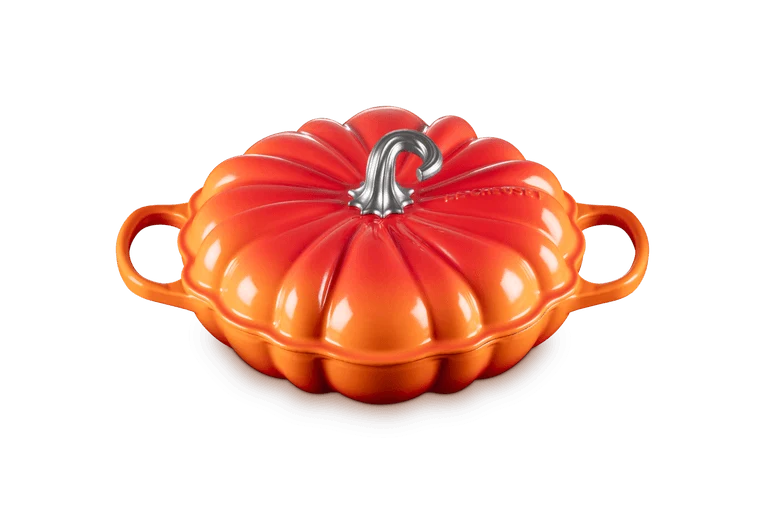Le Creuset Campagnard Kürbis Ø28cm / 2,5L 'Orange Red'