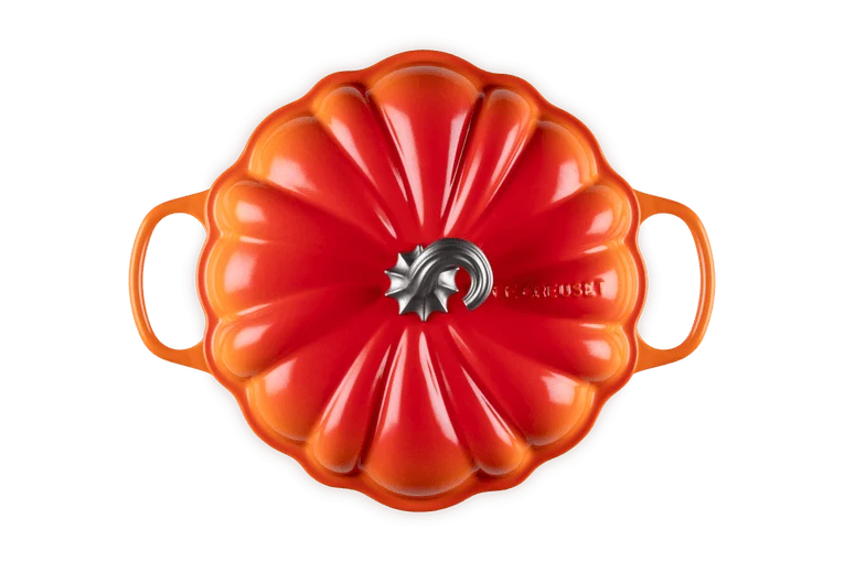 Le Creuset Campagnard Kürbis Ø28cm / 2,5L 'Orange Red'