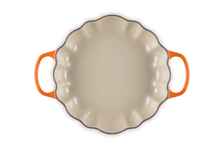 Le Creuset Campagnard Kürbis Ø28cm / 2,5L 'Orange Red'