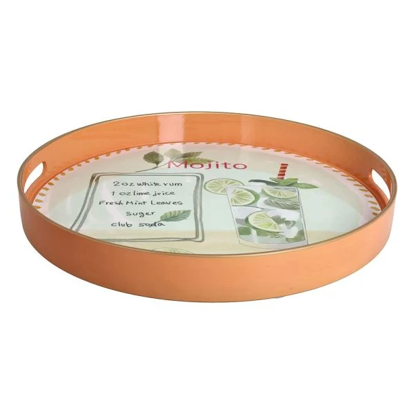 Andrea Fontebasso Vassoio Summer Time D38 cm in Polipropilene Mojito