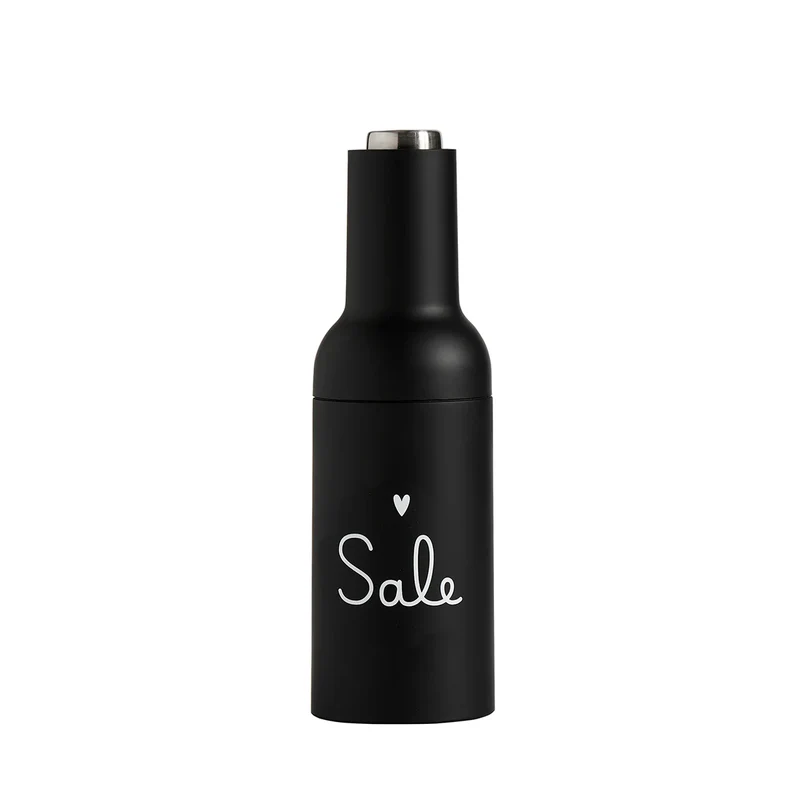 Simple Day Macinapepe Elettrico Sale Cuore Nero