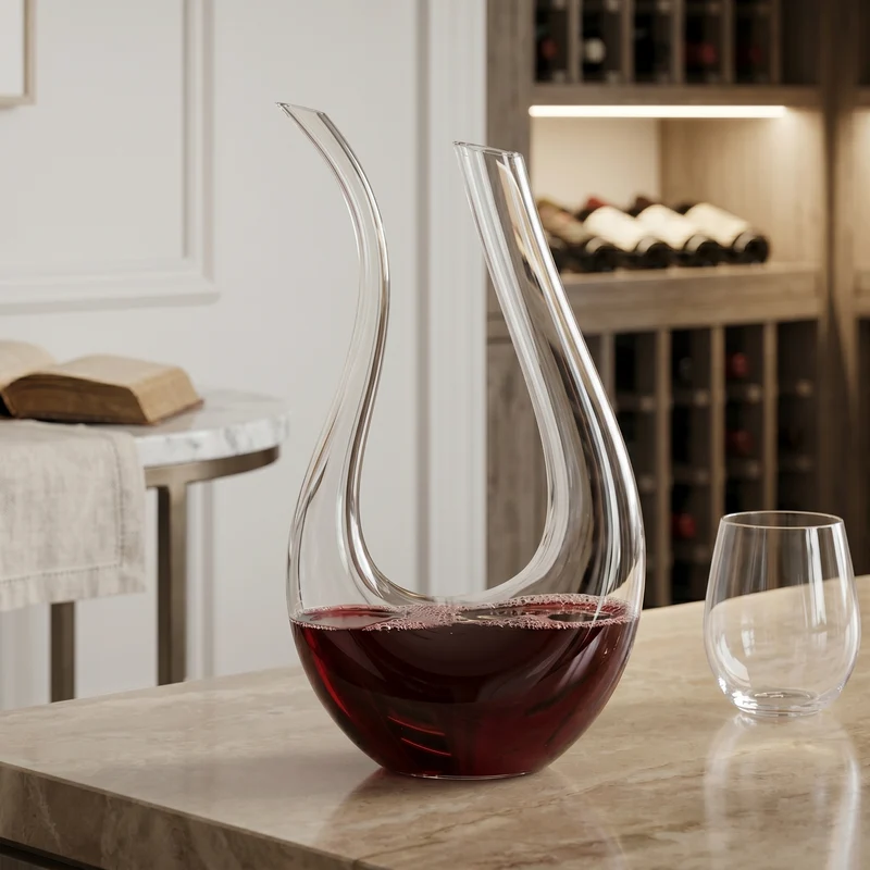 Le Gioie Decanter Demetra in Vetro Cristallino 1,2 Lt
