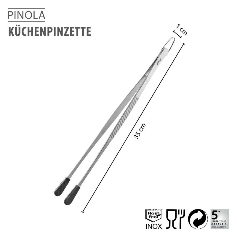 Gefu Pinzetta da Cucina Pinola in Acciaio Inossidabile