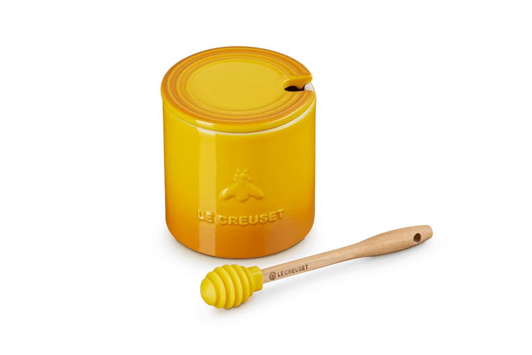 Le Creuset Honigtopf mit Honiglöffel „Nektar“