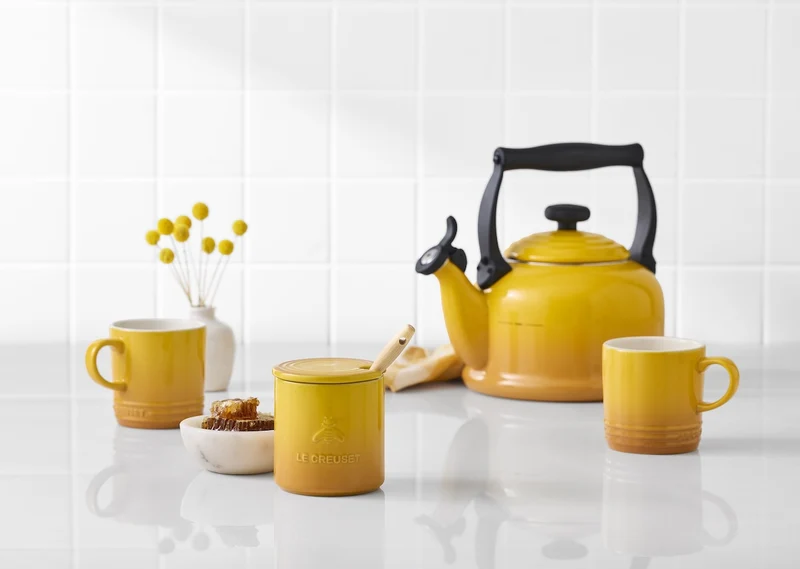 Le Creuset Honigtopf mit Honiglöffel „Nektar“